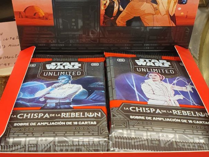 Star Wars Unlimited: La Chispa de la Rebelin. Sobres de Ampliacin (3)