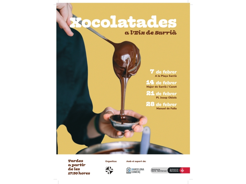 Chocolatadas en l´Eix de Sarrià