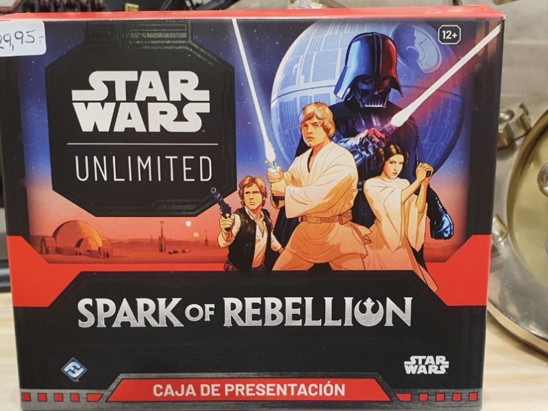 Star Wars Unlimited: La Espurna de la Rebelli. Sobres d'Ampliaci (2)