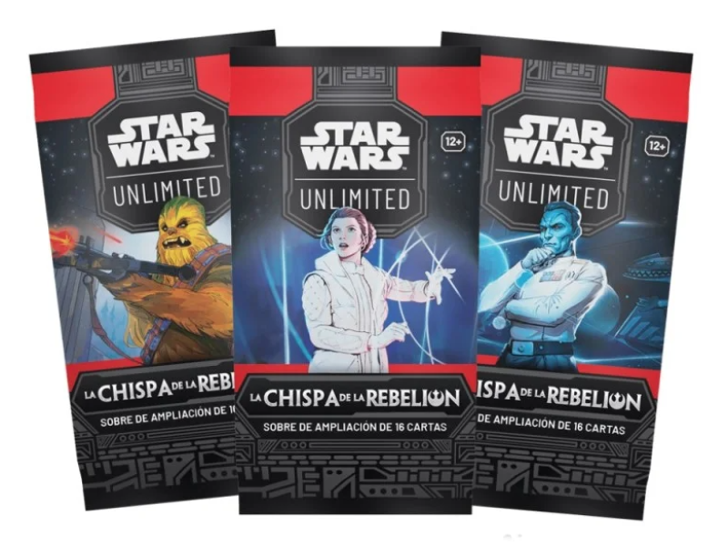 Star Wars Unlimited: La Espurna de la Rebelli. Sobres d'Ampliaci (1)