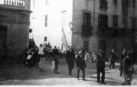 1904,10-4, Festa de l'Assumpció, Plaça de Sant Vicenç