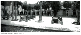 Plaça de Sarrià, mitjans del segle XX