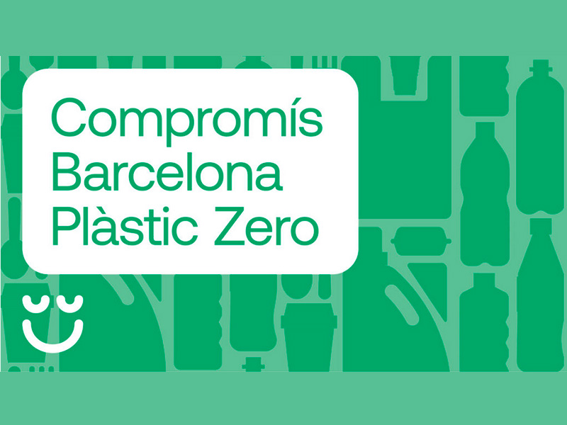 Així et pots adherir al Compromís Barcelona Plàstic Zero i tenir una reducció al preu públic de recollida de residus