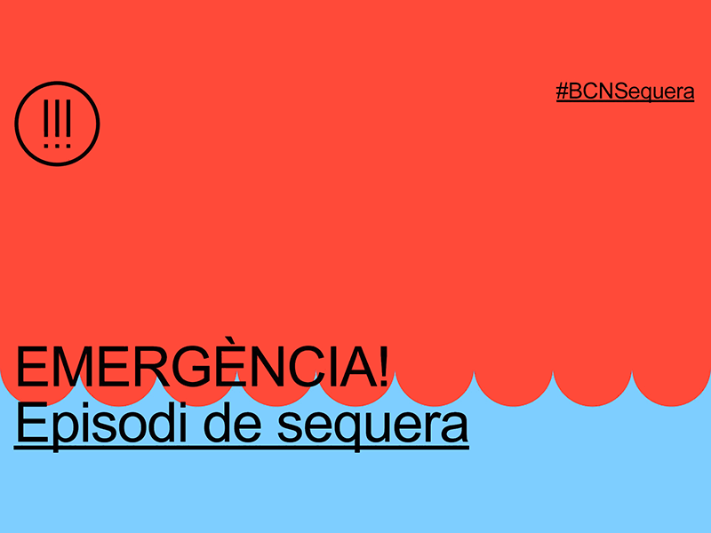El Ayuntamiento de Barcelona activa el Protocolo por situación de sequía en fase de emergencia