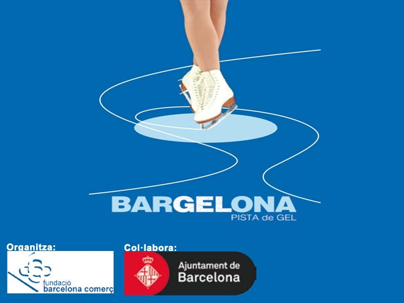 Inauguració de “BarGelona”, la pista de gel de plaça Catalunya 