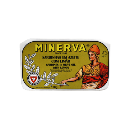 Sardines en oli amb llimona Minerva