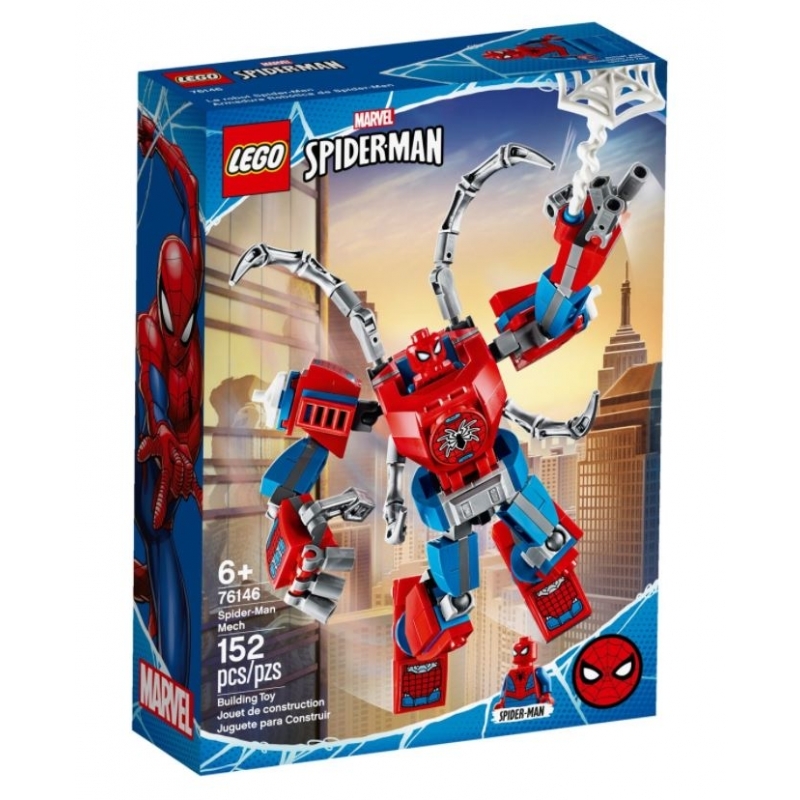 Lego 76146 - Marvel Spider-Man Armadura Robótica de Spider-Man