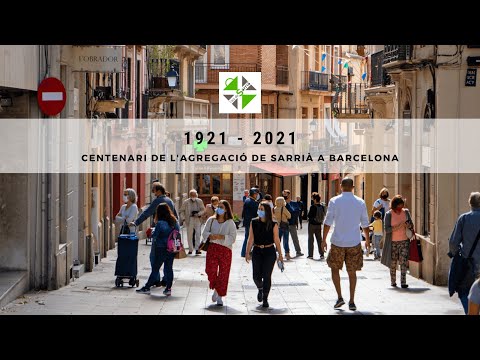 Centenari de l’agregació de Sarrià a Barcelona